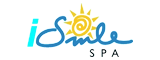 The iSmilespa website scrolling logo