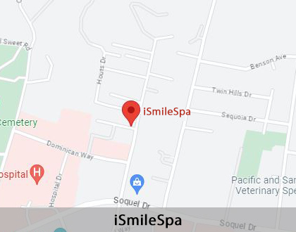 Map image for Options for Replacing Missing Teeth in Santa Cruz, CA