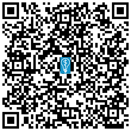 QR code image to open directions to iSmileSpa in Santa Cruz, CA on mobile